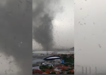 (21/02/2024) Angin Puting Beliung Porak Porandakan PT Kahatex, Rancaekek Bandung, dan Jatinangor