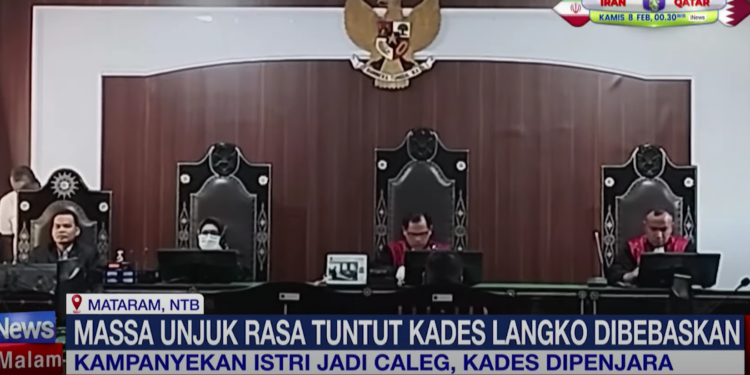 kepala desa lengko dipenjara