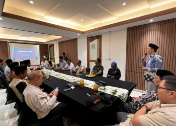 Dr. Taufik Ridwan, M.Hum dalam sambutanya pada acara diskusi FCTM Masa Depan Provinsi Cirebon dan Cirebon Timur