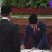 Presiden Jokowi Lantik AHY Jadi Menteri ATR/BPN