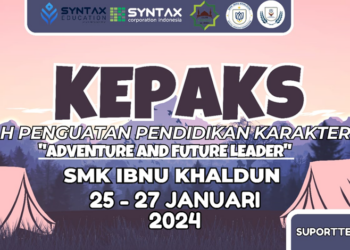 SMK IBNU Khaldun Cirebon Gelar Kegiatan KEPAKS 2024 melalui Leadership Camp: Membangun Potensi dan Karakter Kepemimpinan Siswa.