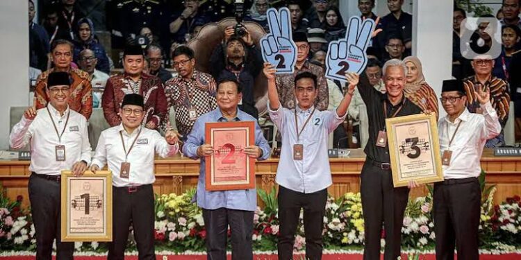 Survei Terkini: Prabowo Subianto dan Gibran Rakabuming Raka Unggul di Pemilihan Presiden RI 2024