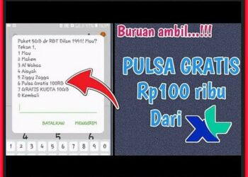 cara mendapatkan pulsa gratis Axis
