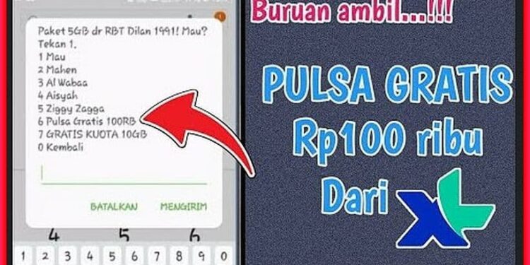 cara mendapatkan pulsa gratis Axis