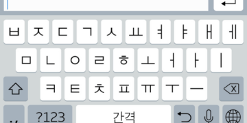 Keyboard Korea di HP