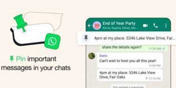 Cara Pin Pesan Di Chat WhatsApp
