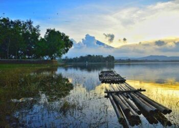 keindahan alam di setu sedong