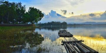 keindahan alam di setu sedong