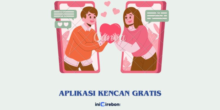 aplikasi kencan gratis (Canva)
